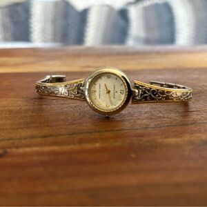 Anne Klein Silver and Gold Women's Watch